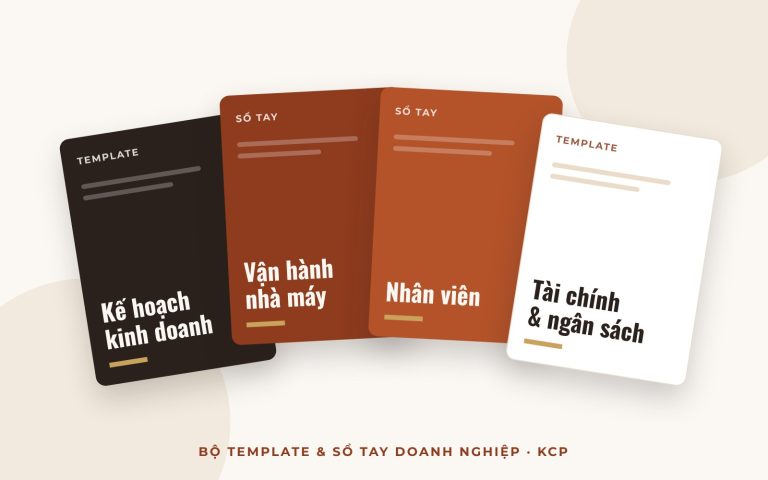 Bộ template và sổ tay doanh nghiệp